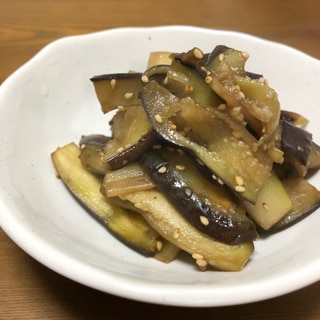 茄子の煮浸し風炒め